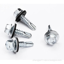 Manufacturer of Hot Sale Carbon Steel, Brass, Bronze, Aluminum & SS 316 Hex Head Self-Drilling Metal Screws